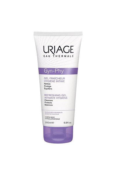 Uriage Gyn-Phy Intimate Hygiene Refreshing Cleansing Gel, 200ml
