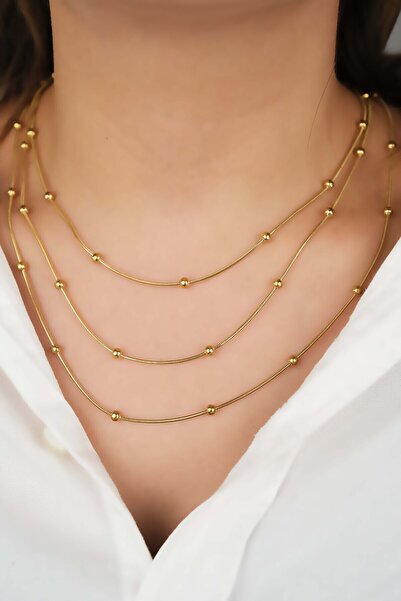 G Sport POLO women's steel colorfast necklace