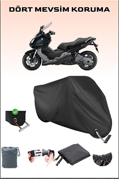 Breen قفل أسود لدراجة نارية Bmw C 600 Sport متوافق مع القماش المشمع، آمن، مقا...