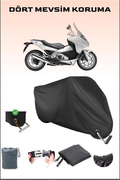 Breen Black Lock Compatible Motorcycle Tarpaulin for Honda Nc 700 Dc Integra,...