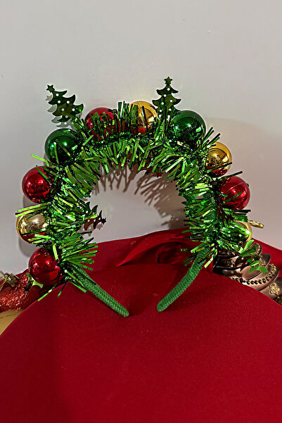 New Obsessions Asortic New Year's Party Crown with Christmas Balls