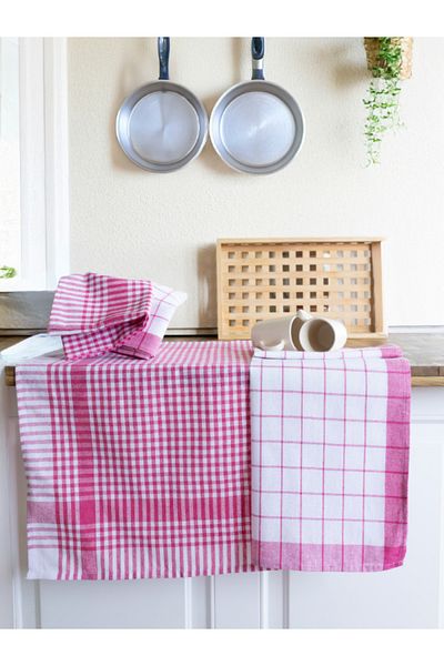 Koza Mix towel Set de prosoape de bucătărie cu model Pöti Square din 4 piese - cârpă pentru spălat vase