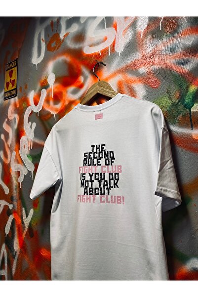 Spark Collection Fight Club Rules 100% Cotton Relax Mold Tshirt