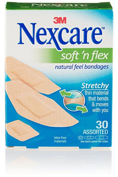 Nexcare Soft N Flex Comfort Bandage 30S