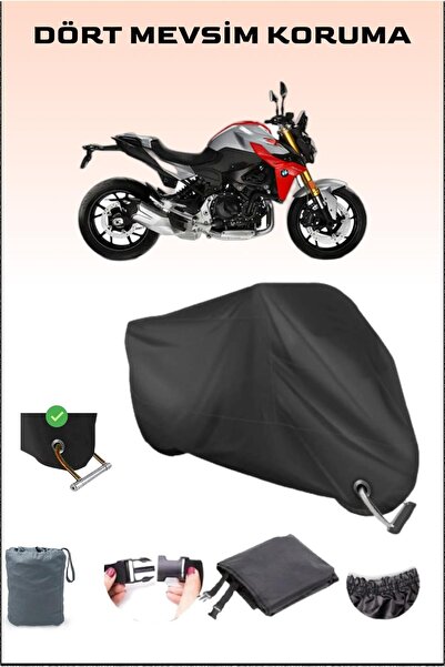 Breen قفل أسود لدراجة نارية Bmw F 900 R متوافق مع القماش المشمع، آمن، مقاوم ل...