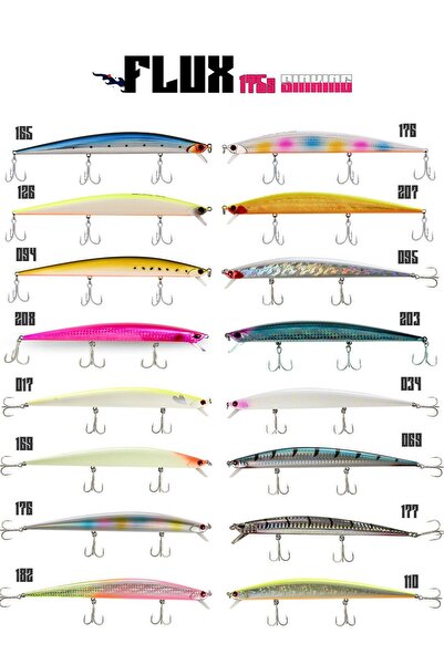 Fujin Flux 175mm 29gr Sinking Maket Balık
