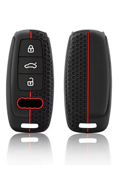 emii auto spare parts For Audi A3 A4 B9 A6 C8 A7 S7 4K A8 D5 S8 Q7 E-Tron End Case Compatible Key Case