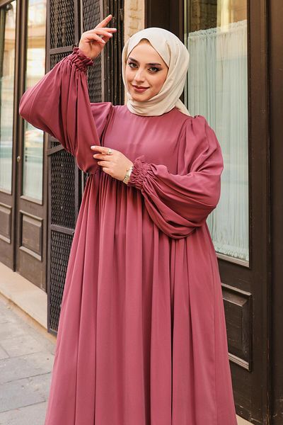 Berel Moda Φόρεμα Ponchik - Dusty Rose