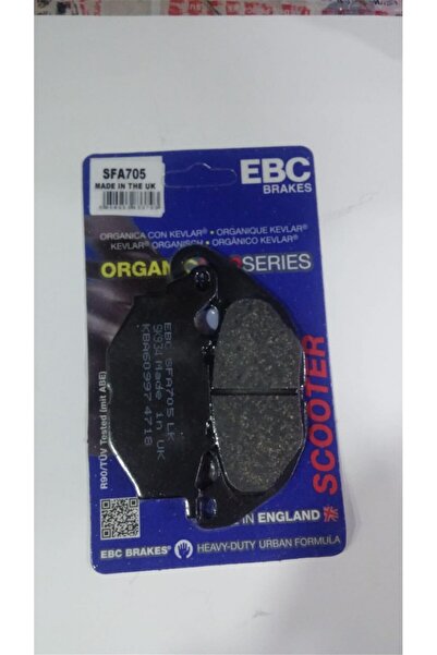 EBC ÖN FREN BALATASI ORGANİK SFA705 YAMAHA XMAX 125 250 300 2018-2020