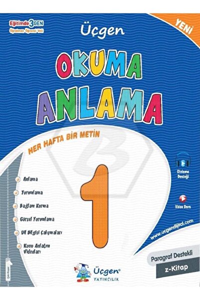 Üçgen Yayıncılık 1. Sınıf - PROBLEMLERLE MATEMATİK - 2024 & 1. Sınıf - OKUMA ANLAMA - 2024
