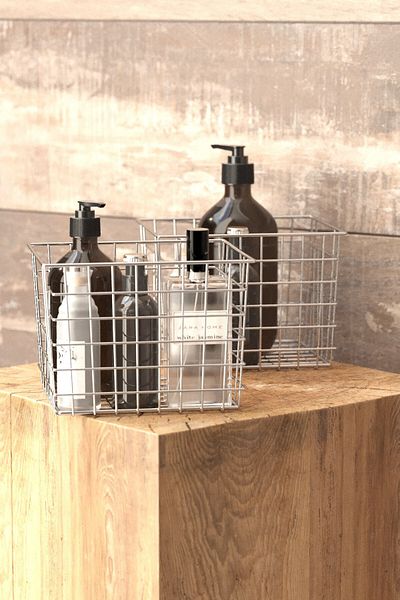 Tekno-tel Teknotel Organizer - Διακοσμητικό Καλάθι 2 τεμαχίων Chrome EG218