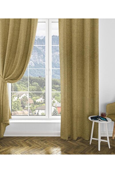 Per Class Keten Blackout Düz Dikişli