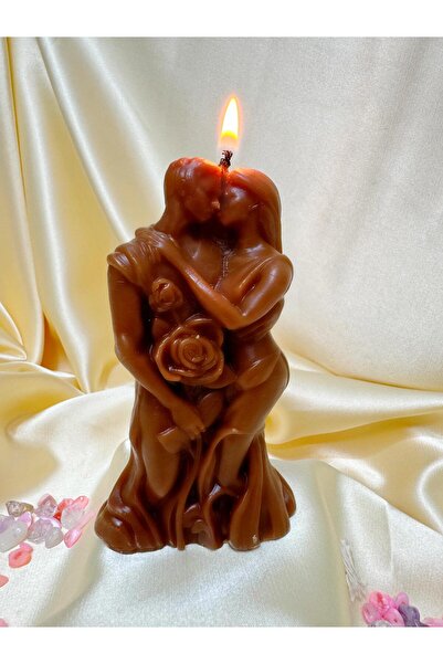 ares mum atölyesi SARILAN ÇİFT SEVGİLİ AFRODİZYAK ETKİLİ AŞK KOKULU MUM