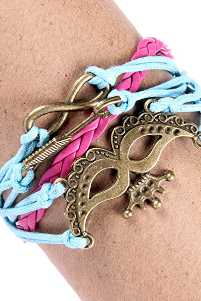 Rouge سوار كاجوال للجنسين مع مجسم للحفلات التنكرية