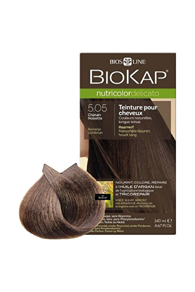 BioKap نوتريكولور ديليكاتو 5.05 بني فاتح كستنائي
