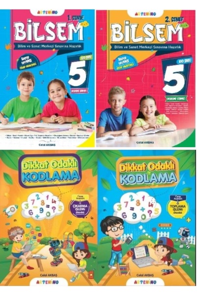 Artenino Bilsem 1 -2. Sınıf ve Dikkat Odaklı Çıkartma-Toplama Seti