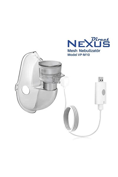 Direct NEXUS Usb Portatif Mesh Nebülizatör Vp-m10 | Taşınabilir Şarj Edilebilir Sessiz Nebülizatör