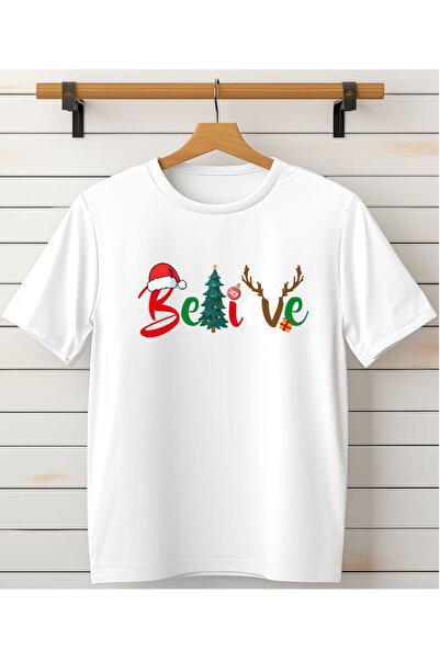 ASELİNDA رأس السنة الجديدة، رأس السنة الجديدة، صدق تي شيرت مطبوع