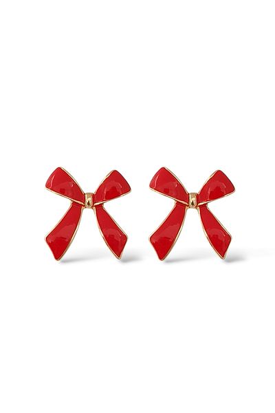 Çlk Accessories أقراط القوس الأحمر الممتازة