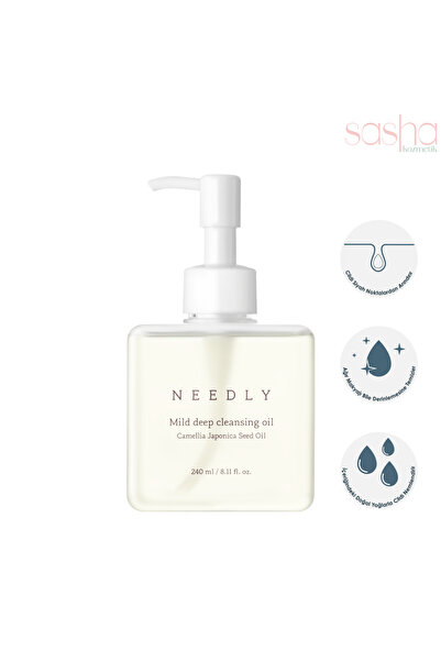 needly Mild Deep Cleansing Oil (KAMELYA YAĞI IÇEREN, CİLDİ VE MAKYAJI TEMİZLE...