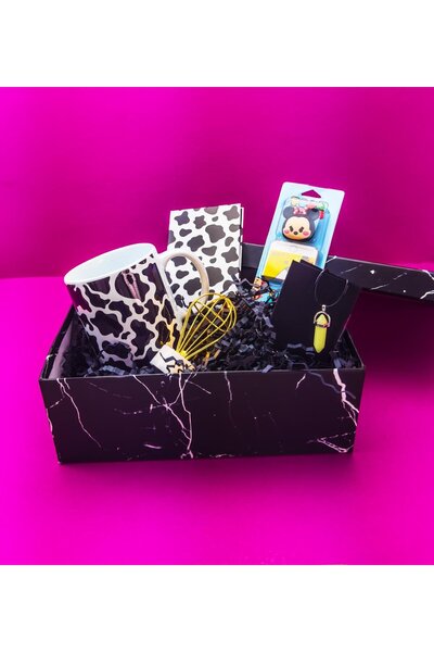 Gift Moda İnek Tasarımlı Hediye Seti