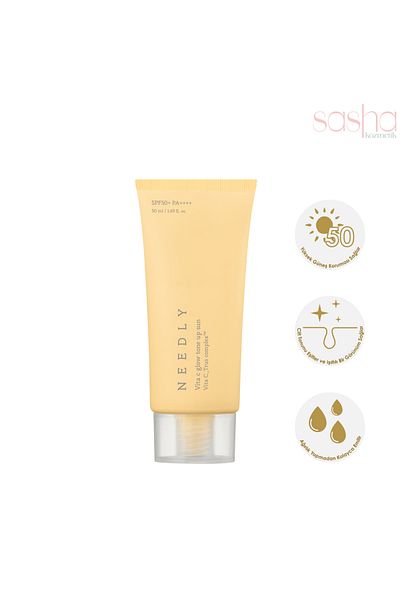 needly Vita C Glow Tone up Sun - Spf50+ Pa++++ High Protection Vitamin C Sunscreen