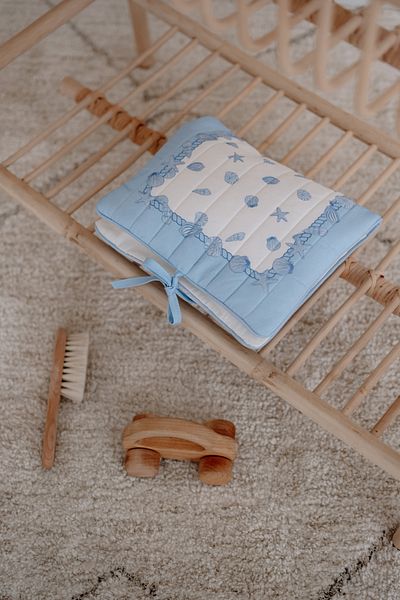 Atelier Babbi Seashells - Wet Wipes and Cloth Bag