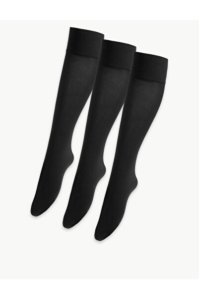 Marks & Spencer 3'lü 40 Denye Opak Çorap Seti