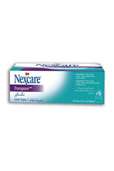 Nexcare 3M Nexcare Transpore Tape, 25mm x 5mm
