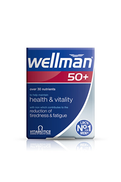 Vitabiotics Wellman 50+, 30 Tablets