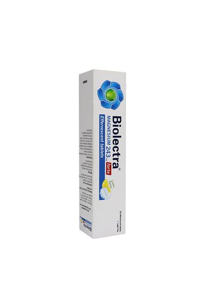 Hermes TML Hermes Biolectra Magnesium Forte Effervescent Tablets, 243mg, 20 Tablets