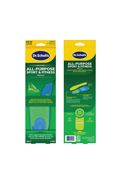 Scholl Dr. Scholl'S All-Purpose Sport & Fitness Insoles Men