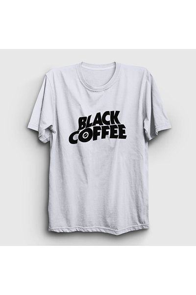 Presmono Unisex White Black Coffee Gift Filter Coffee T-Shirt 506938 Tt