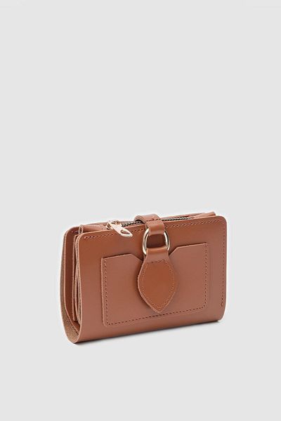 Shule Bags Lucky Women's Tan Wallet