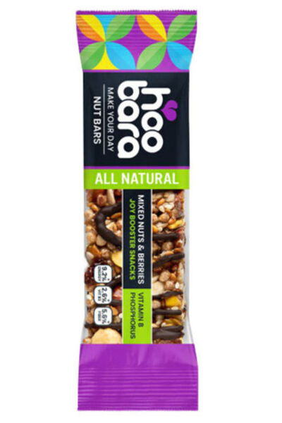 HOOBARA بار المكسرات مزيج من المكسرات والتوت