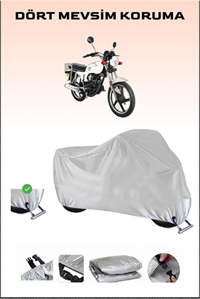 Breen مشمع دراجة نارية متوافق مع القفل لـ Yu-ki YK 125-7D Apollo، قماش آمن وم...