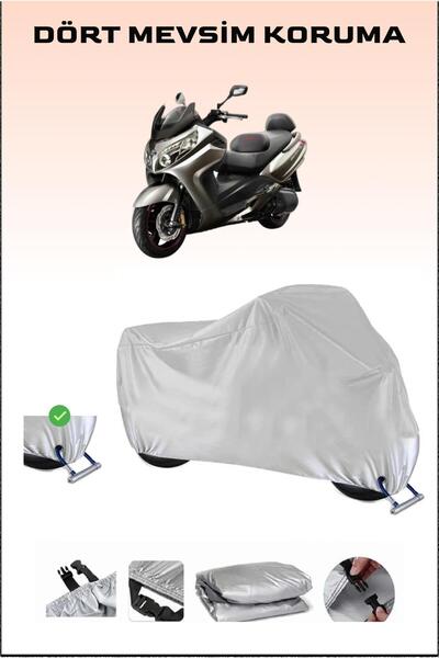 Breen مشمع دراجة نارية متوافق مع SYM Maxsym 600i - ABS، آمن ومقاوم للماء ومتين
