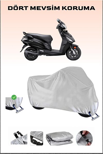 Breen قماش مشمع للدراجات النارية Hero Dash VX 110 - قماش متين وآمن ومقاوم للماء
