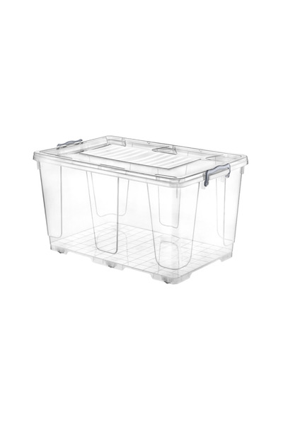 Tuppee Roller Box 80 Lt Multi-Purpose Plastic Storage Container with Wheels