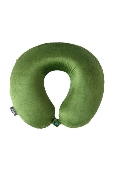 bon voyage وسادة عنق كلاسيكية للسفر مصنوعة من إسفنج الذاكرة