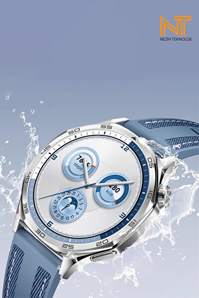Nezih Case Huawei Watch GT 5 / GT 5 Pro 46mm GT 4 46mm GT 3 Pro GT 2 Pro Uyumlu Kompozit Lansman Silikon Kordon