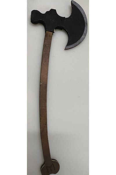 DilekKostüm Turgut Alpine Axe Special Wooden Axe 57 cm Length Toy Axes