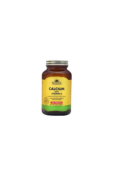 SUNSHINE Nuttrition Calcium Plus Vit D Tab 100S