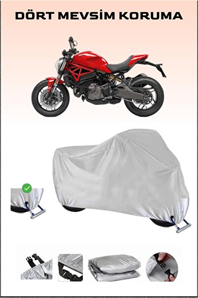 Breen Ducati Monster 821 - قماش مشمع للدراجات النارية متوافق وآمن ومقاوم للماء