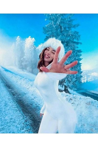 DeChival Winter Long Fleece Jumpsuit - Women