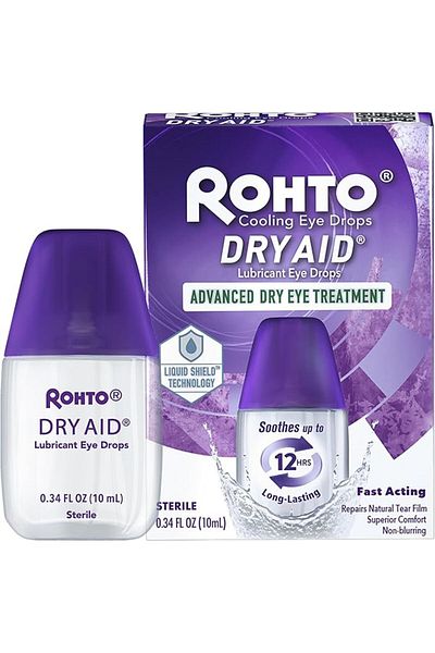 rohto قطرات دراي إيد لعلاج جفاف العين، 10 مل
