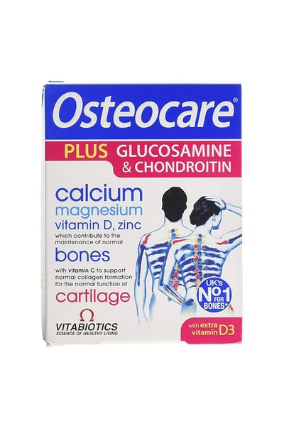 Vitabiotics Osteocare Plus Glucosamine & Chondroitin, 60 Tablets