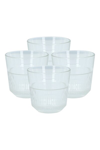 Royal Leerdam 4-Piece Reliable and Elegant Design Glass Mug Set 270ml