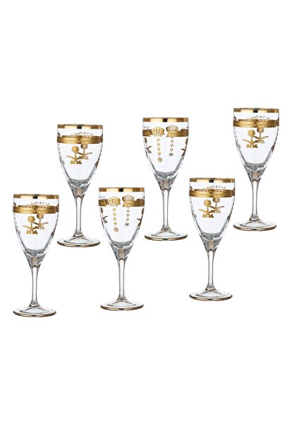 Dania طقم مكون من 6 أكواب عصير صناعة تركية بتصاميم أنيقة ومميزة