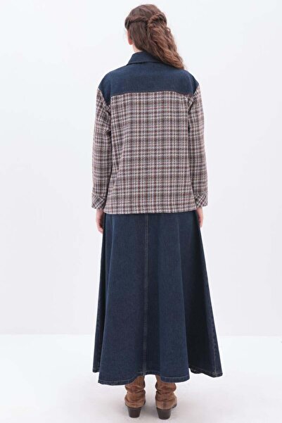 ALLDAY Mint-Orange 1-Lumberjack Jacket